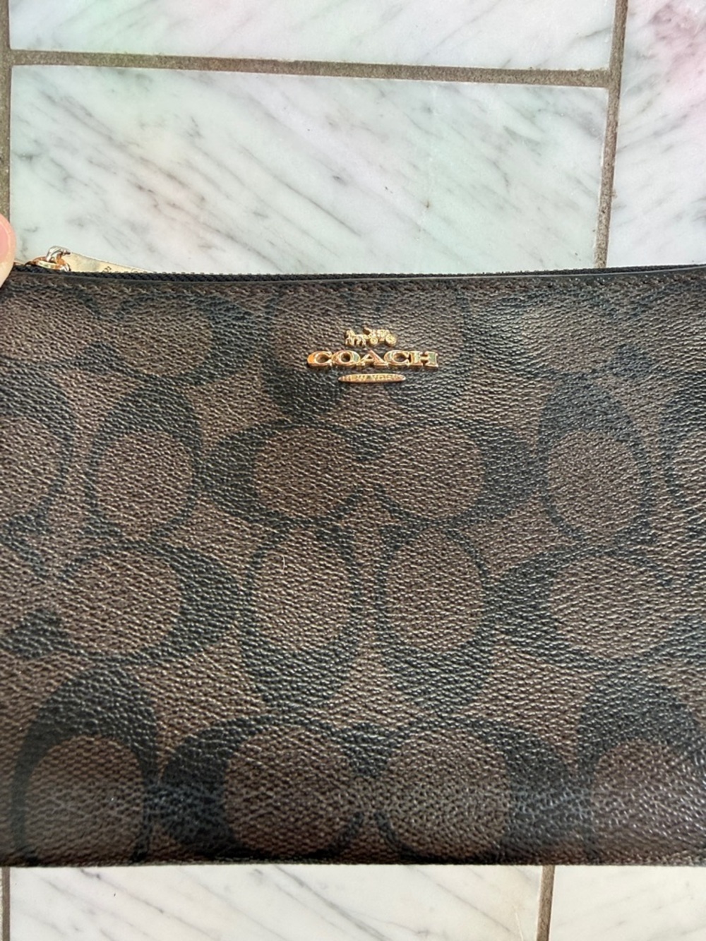 Coach Double Zip Wallet - Picture 7 of 12
